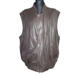 KAMIZELKA MOTOR SKÓRA TRAPPER rozm. 54